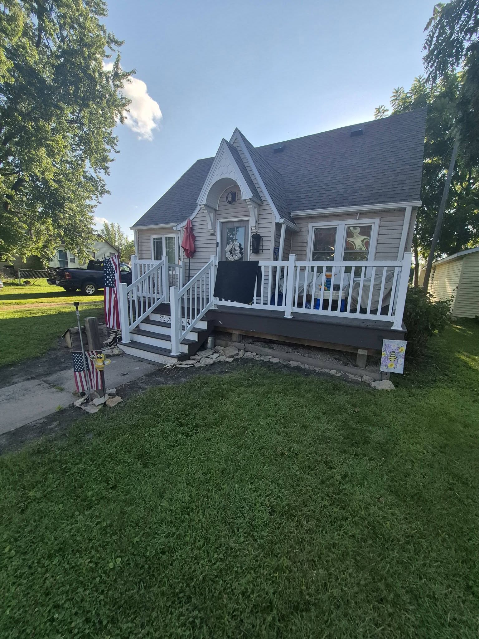 Porch and property upkeep work, Tomah Wisconsin